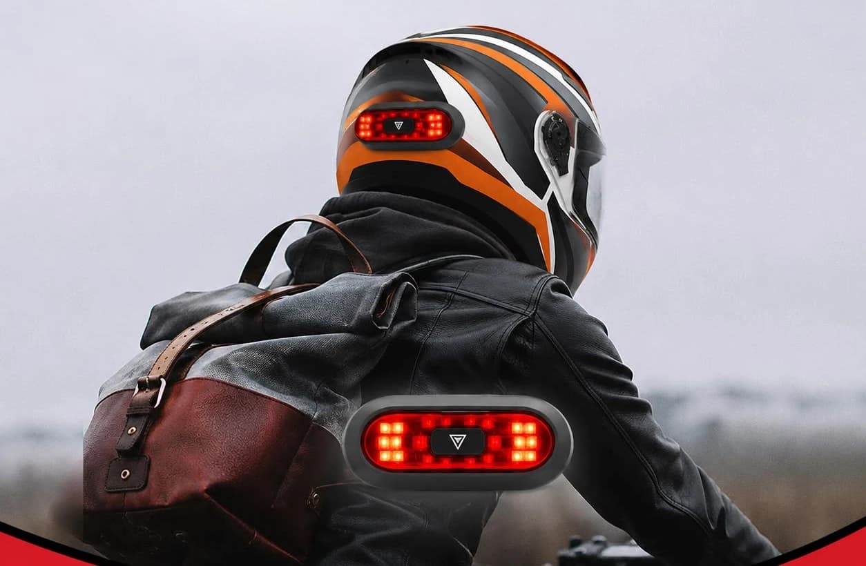 Helmet with Strobe Light
