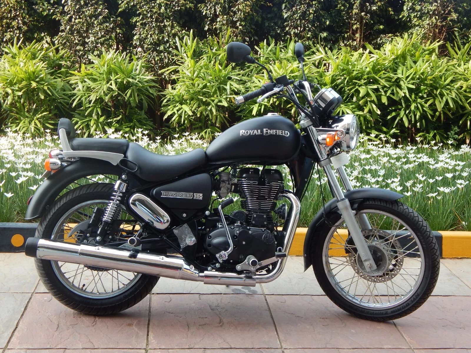 A second two-wheeler at a field session